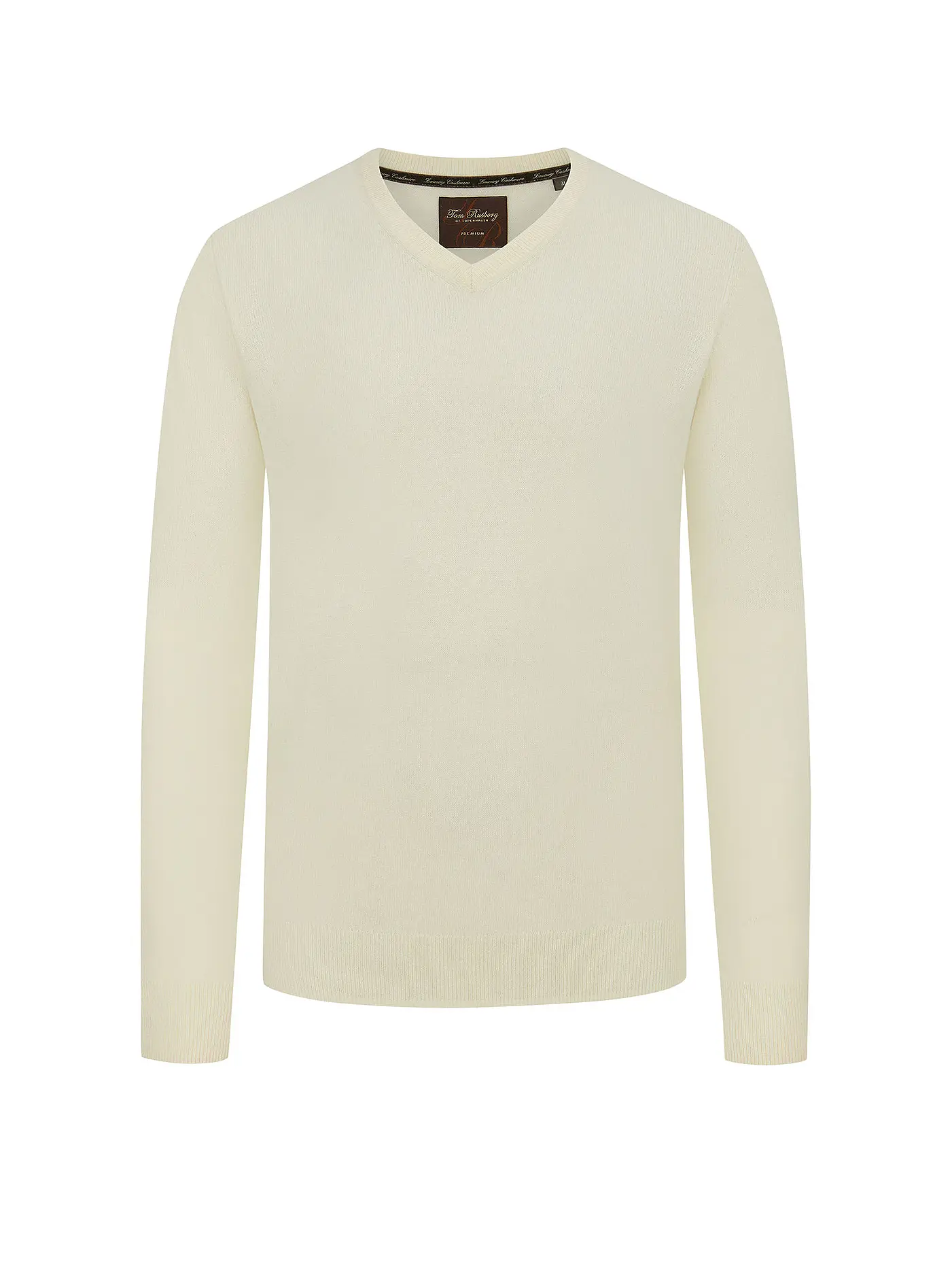 TOM RUSBORG | Kaschmirpullover | weiss
